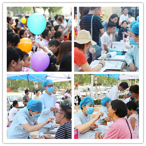 两天的义诊吸引了近300人的参与，其中近200人进行了免费的口腔检查